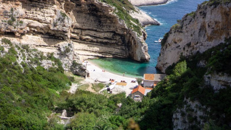 beaches croatia taste dalmatia