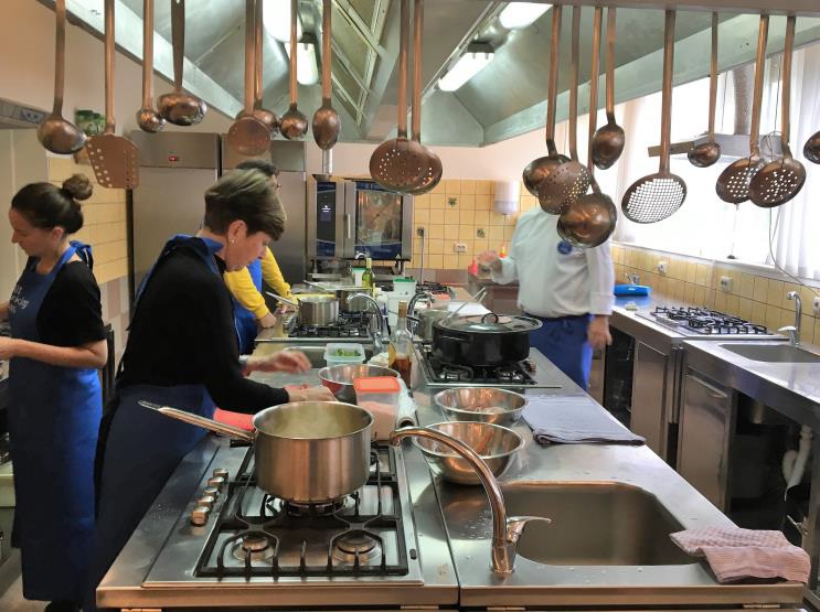 Located in the center of Split, a UNESCO World Heritage Site, cooking class starts by walking through Split's green and fish market